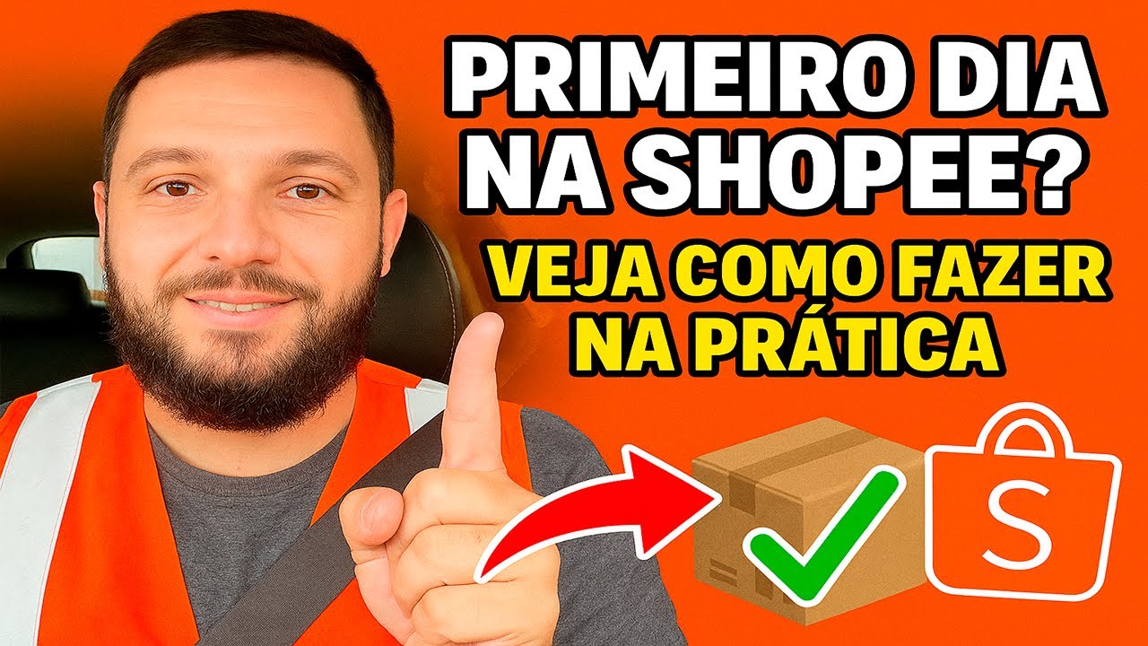 VAI COMEÇAR NAS ENTREGAS SHOPEE? VEJA ESSE PASSO A PASSO NA PRÁTICA!