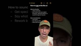 AI writing vs human writing