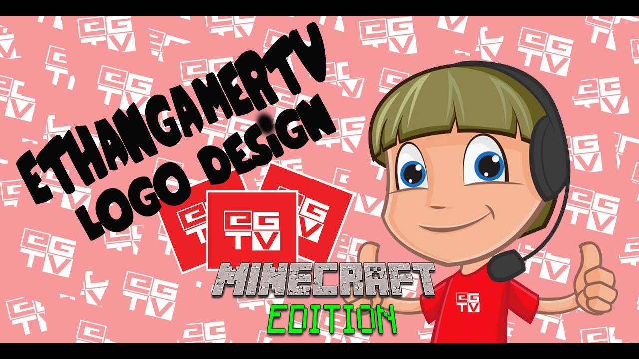Ethangamertv Logo Design Youtube