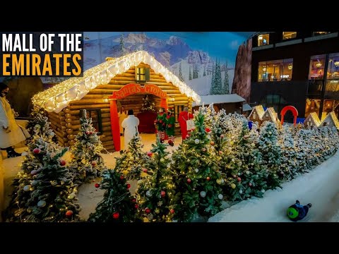 Dubai Christmas 2021 | Mall of the Emirates Dubai Christmas Market | Dubai Tourist Attraction