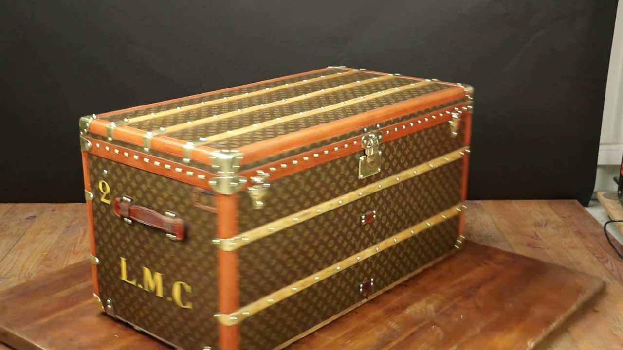 Guess how much a Louis Vuitton Malle Courrier Trunk 110 cost thirty ye