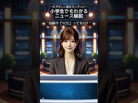 日銀の「YCC」ってなに？ #news #ニュース #小学生でもわかる #日銀