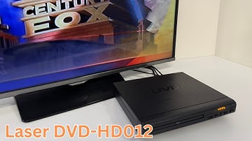 Laser DVD Player Multi-region DVD-HD012 - Working Demo