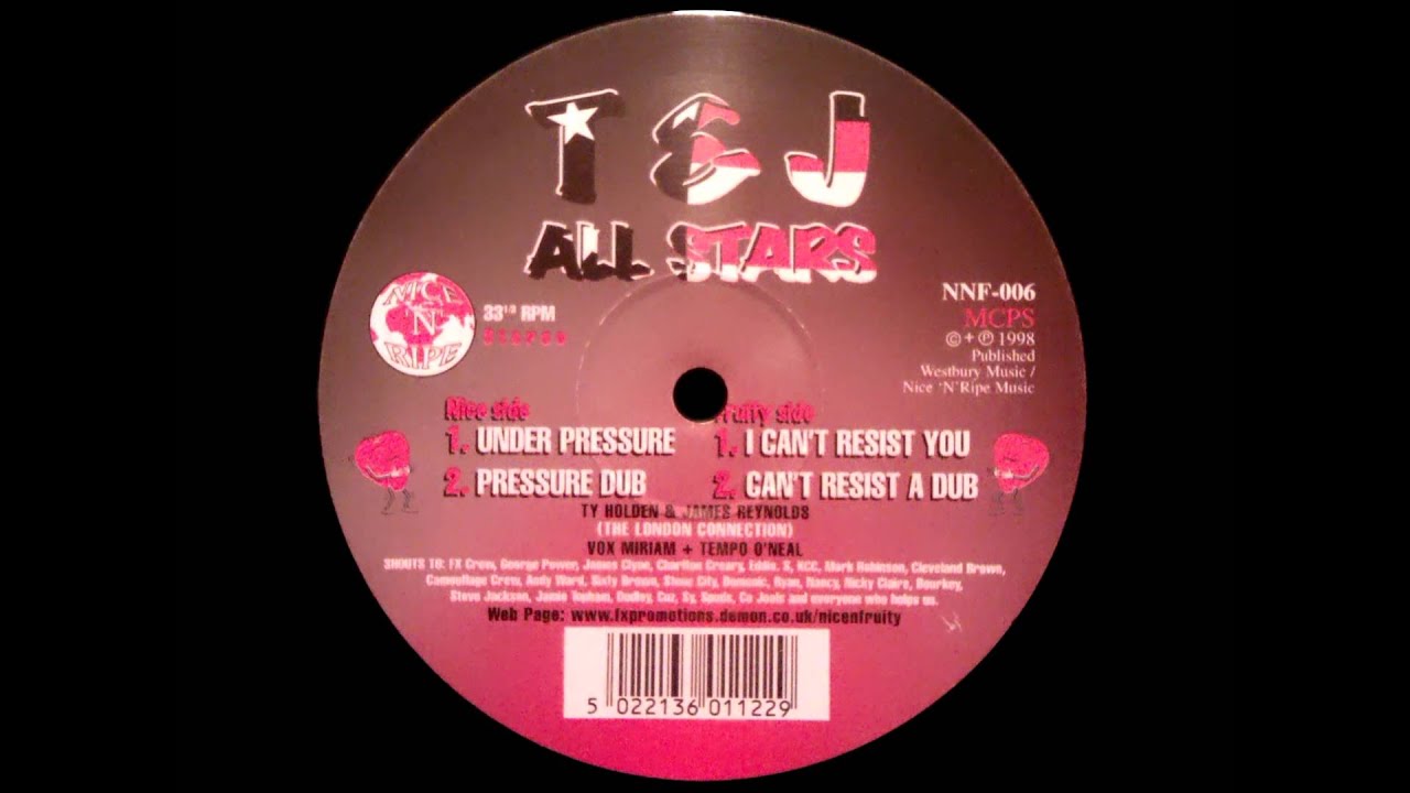 Watch Ty Holden & James Reynolds - Pressure Dub on YouTube Watch Ty Holden & James Reynolds - Pressure Dub on YouTube