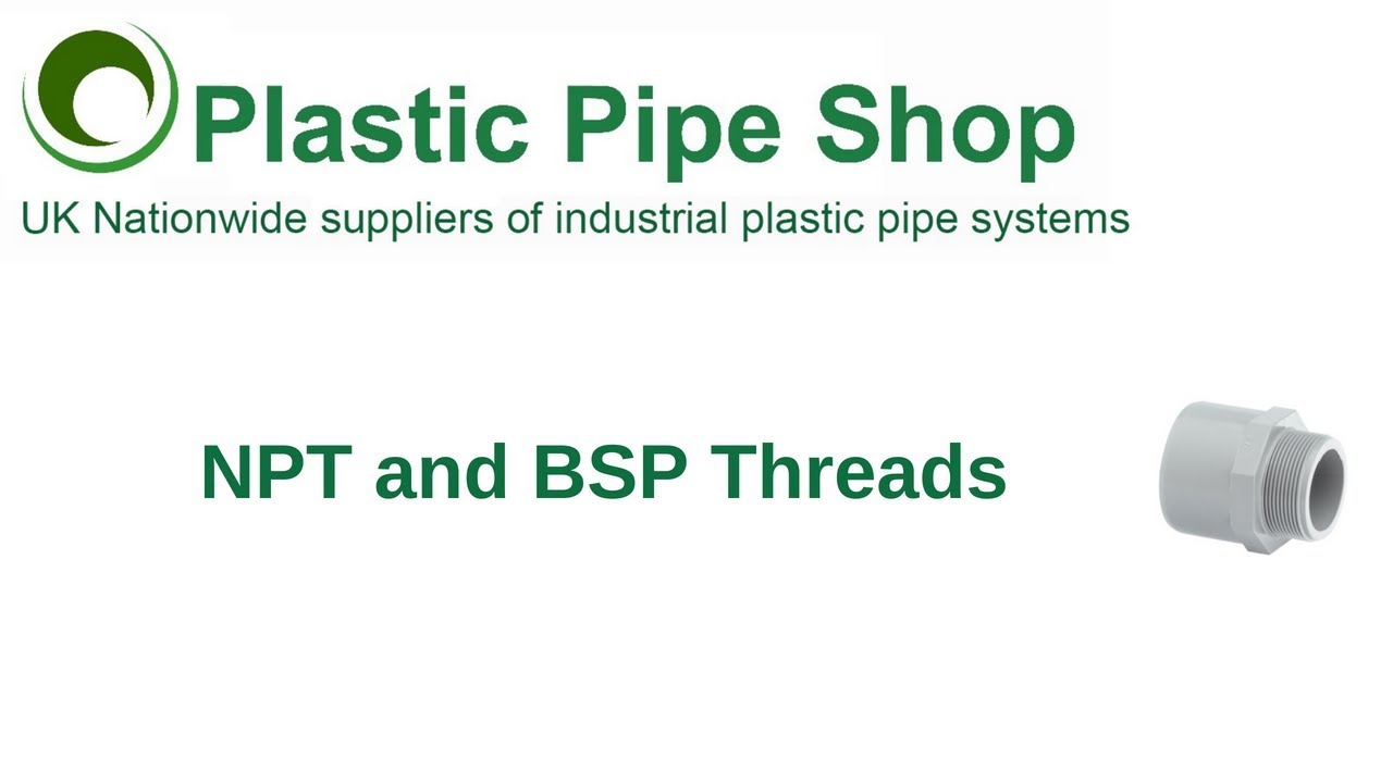 Bsp Npt Comparison Chart