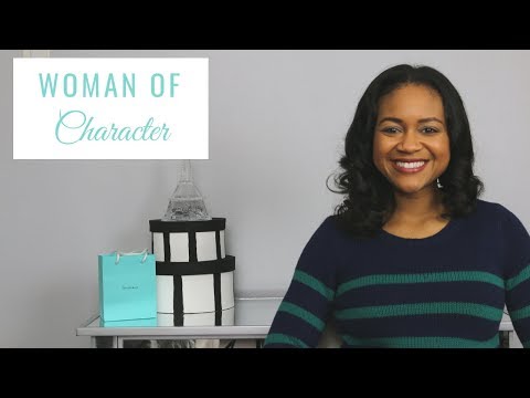 Como ser uma mulher Com elegante Character
