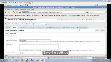 Publish X11 application via Oracle Secure Global Desktop