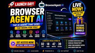 🚀 BrowserAgent AI Review 2026 | LIVE NOW! Full Demo + Exclusive Bonuses