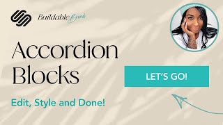 Accordion Blocks in Squarespace 7.1