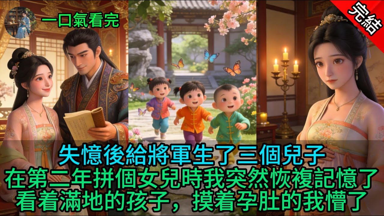 失憶後給將軍生了三個兒子，在第二年拼個女兒時我突然恢複記憶了，看着滿地的孩子，摸着孕肚的我懵了