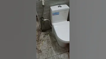 How To Install P Trap W C Toilet One Piece Commode Installation One Piece P Trap Commode Fitting 