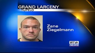 Nettleton man arrested for grand larceny in Tupelo