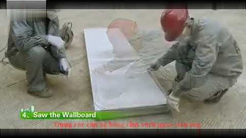 Quy trình lắp đặt tấm bê tông xốp EPS siêu nhẹ công ty CP Kim Long