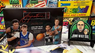 2025-26 Topps Signature Class Basketball Blaster Box #junkwaxsal #hotgarbage #basketballcards 