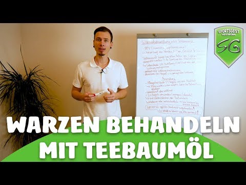 Video: Ätherische Öle Für Warzen: Teebaumöl, Plantarwarzen Und Mehr