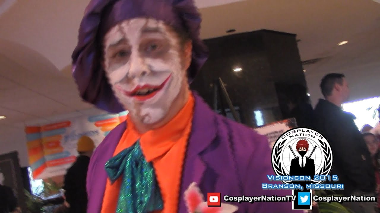 Jack Nicholson Joker Cosplay VisionCon 2015 By Cosplayer Nation