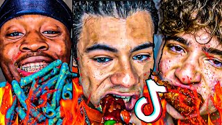 EXTREME Hot 30 Min Spicy Food TikTok Compilation 🥵🌶
