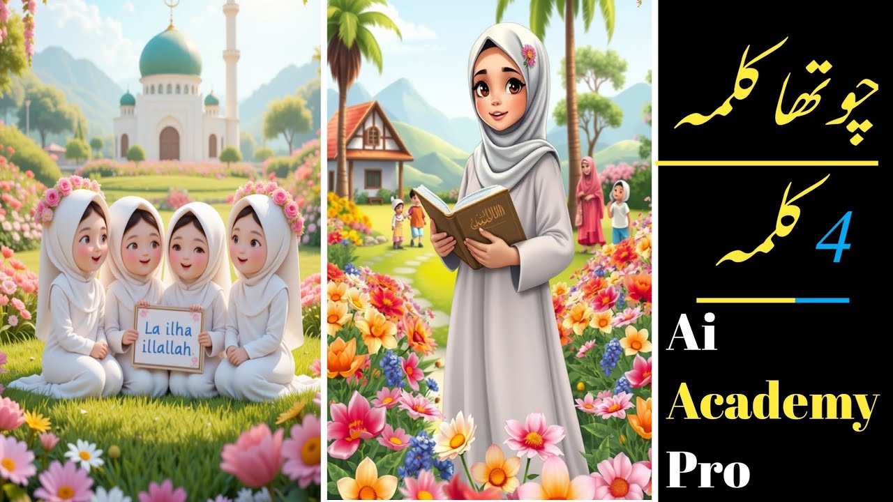 Toheed New 4th Chotha Kalma | Kalimas in Arabic | Kalma Toheed | New 2025 - YouTube