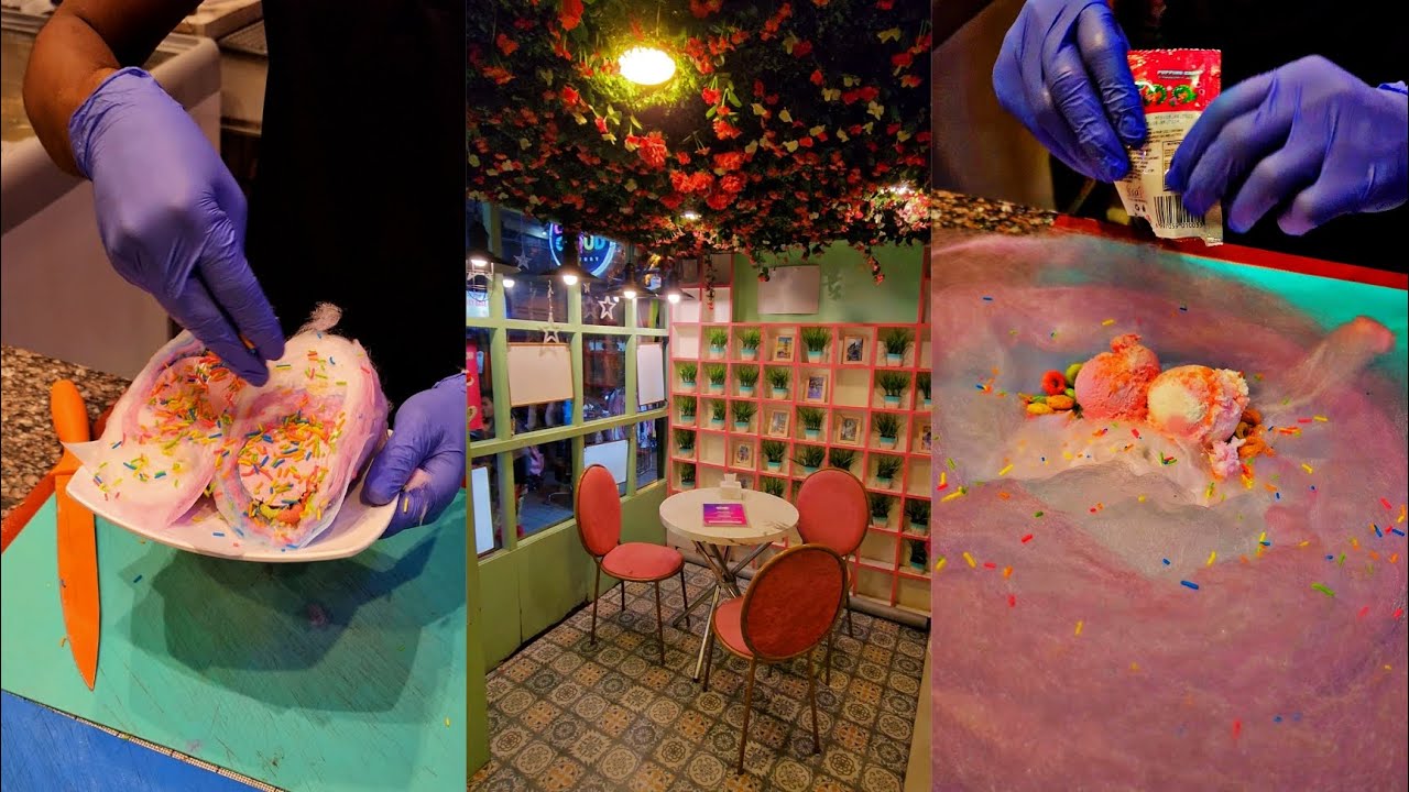 Cotton Candy Burrito