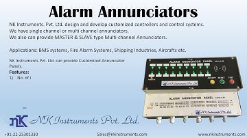 Alarm Annunciators | NK Instruments Pvt. Ltd.