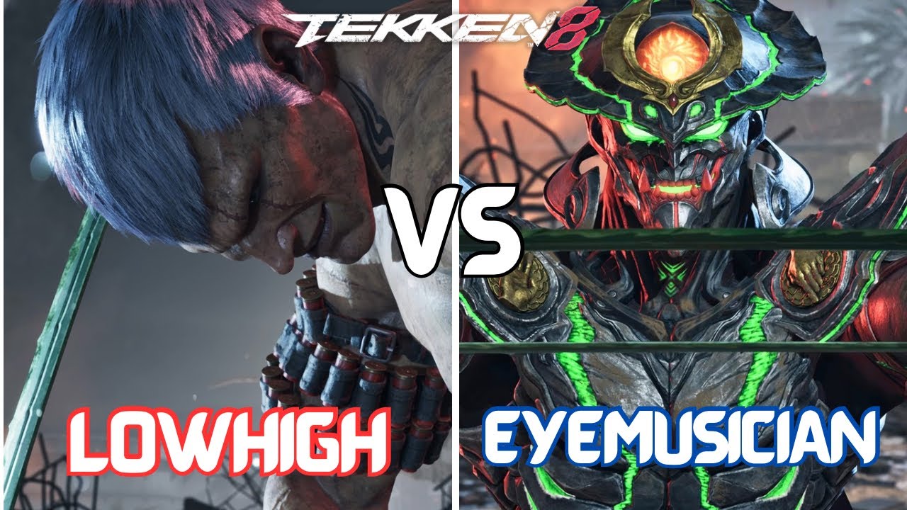 Tekken 8 – Lowhigh (Bryan) Vs. Eyemusician (Yoshimitsu)