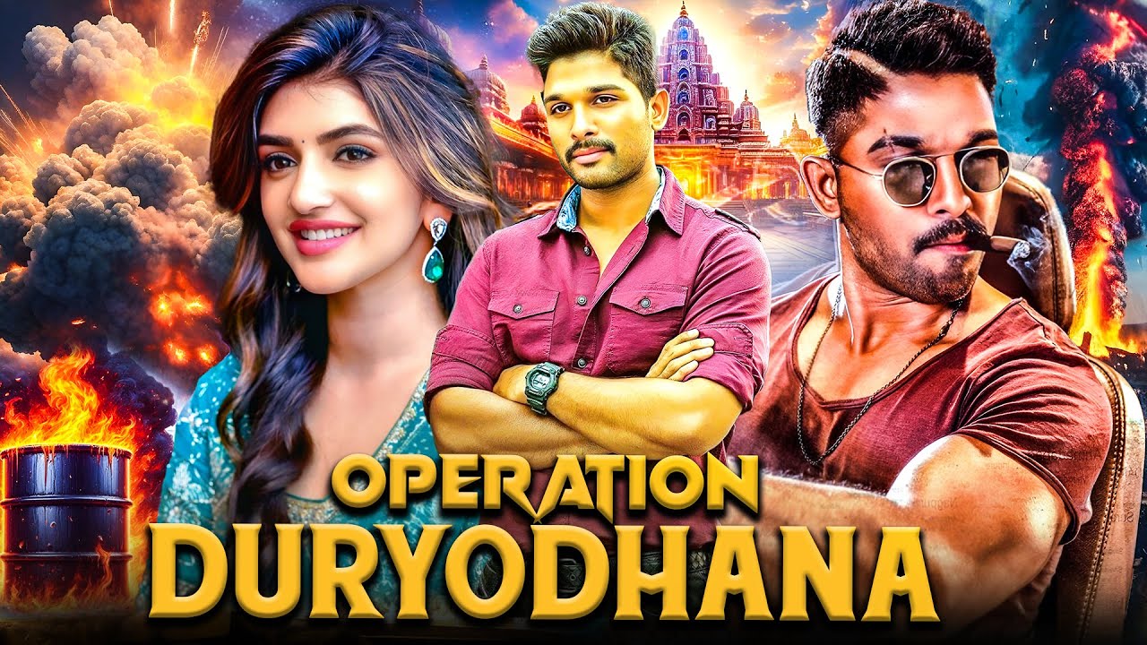 OPERATION DURYODHANA | New Released South Indian Movie In Hindi | Action Movie