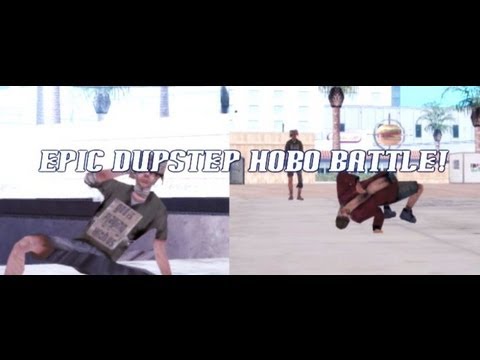 [GTA SA] Epic dubstep hobo battle clipping