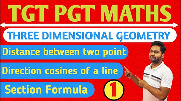 THREE DIMENSIONAL GEOMETRY | DISTANCE BETWEEN TWO POINTS | DIRECTION COSINES OF LINE | BY PAWAN SIR