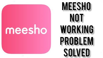 How To Solve Meesho App Not Working(Not Open) Problem|| Rsha26 Solutions