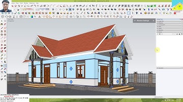 Học Vray 3.6 for SketchUp 2018_Bài 01: Hướng dẫn đặt Camera (Ngoại thất)
