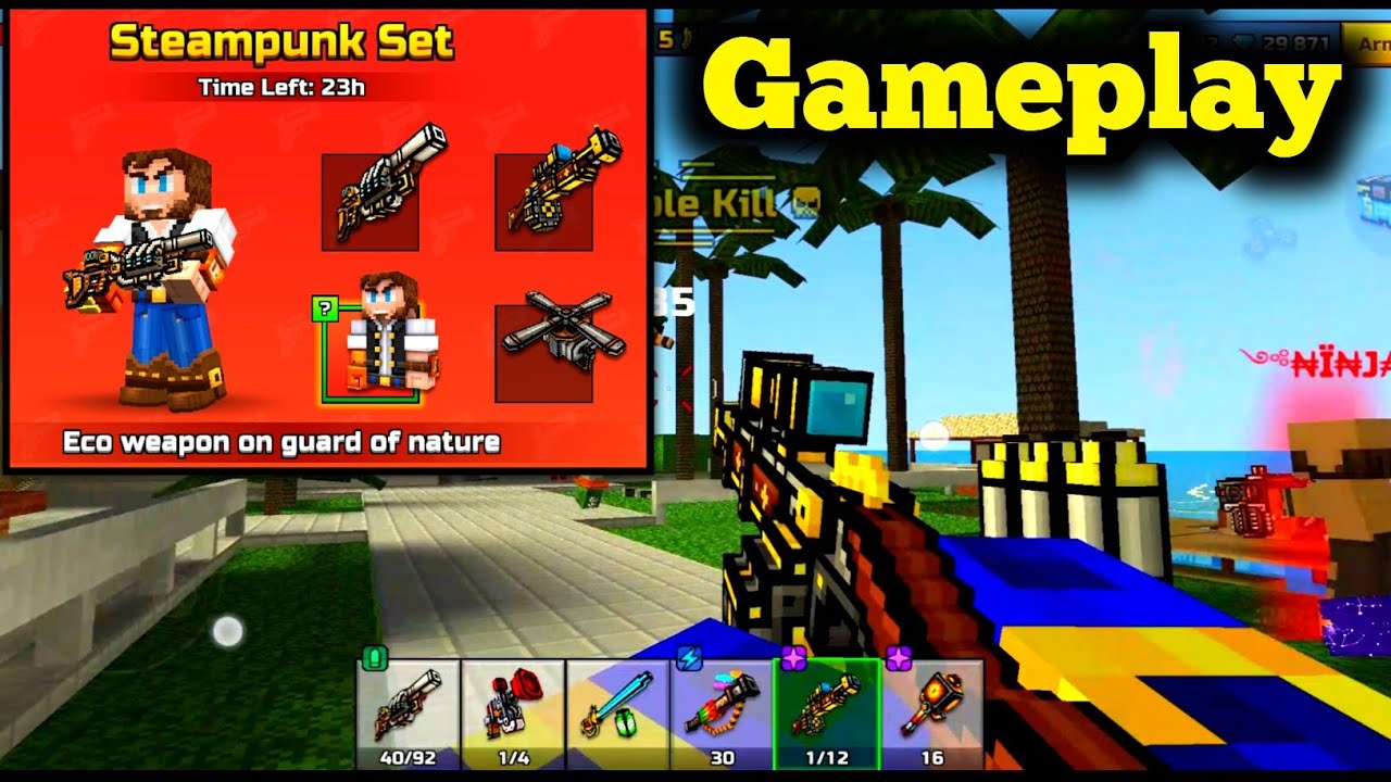 Masterpiece Musket Offer | Fast Gameplay - Pixel Gun 3D - YouTube