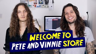 OUR ONLINE MERCH STORE IS OPEN - Pete &amp; Vinnie Store