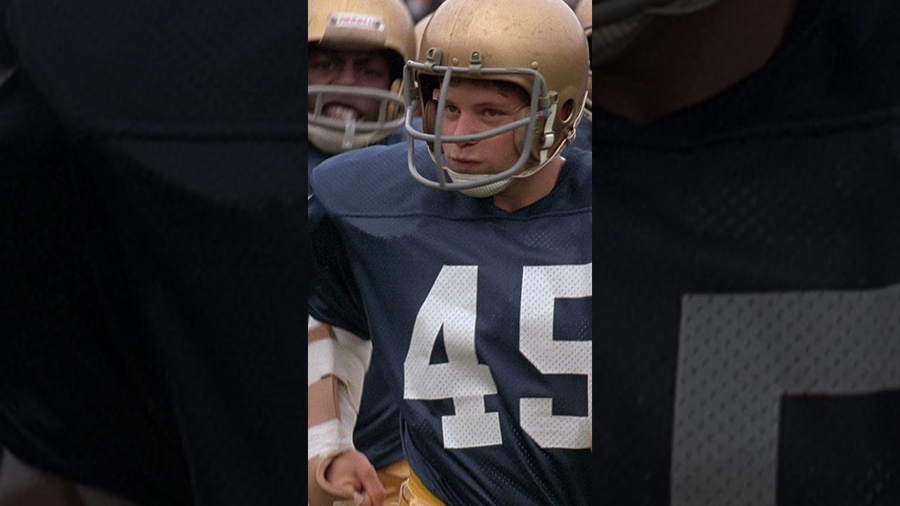 Rudy | Rudy Runs Onto the Field #Shorts
