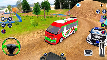 Real Van Minibus Driving Games | Offroad Minibus Simulator 3D Android Gameplay