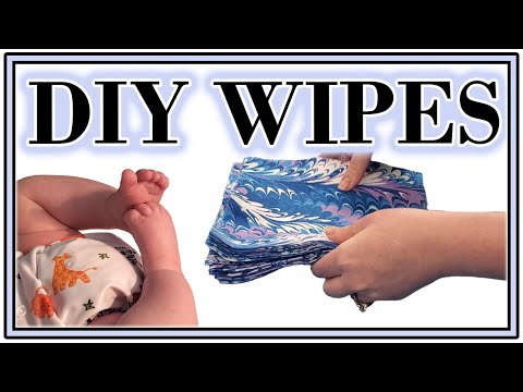 DIY Reusable Cloth Baby Wipes | No Sewing Required!