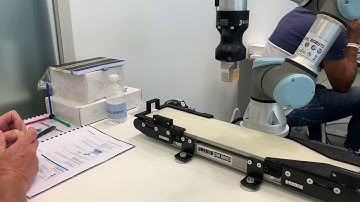 Universal robots conveyor tracking