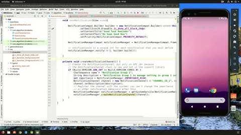 Creating and Registering a Broadcast Receiver in Android | Showing Notifications in Android