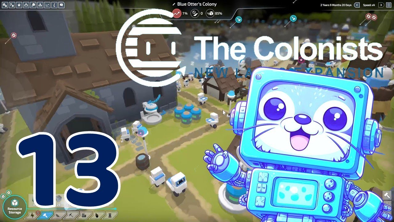 Getting the Train Tracks to Work | The Colonists New Lands | Tunnel Vision, Level 2, Ep. 13