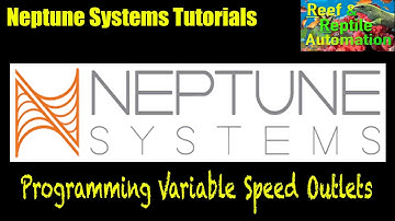 Neptune Systems Apex Tutorials - Variable Speed Outlet Programming (0-10V)