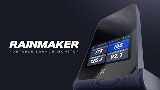 Meet Rainmaker | Portable Golf Launch Monitor by Blue Tees