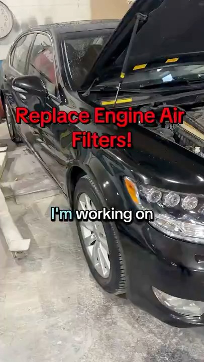 How often do you guys replace your engine air filter? 👀