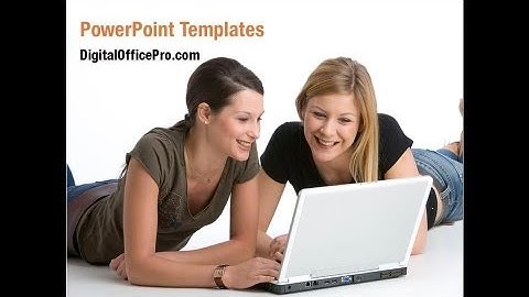 Internet Communication PowerPoint Template Backgrounds - DigitalOfficePro #02631