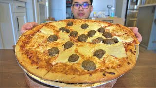 The Perfect MEATBALL PIZZA