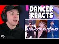 Dancer Reacts To jungkook fancam moments to get you thru quarantine