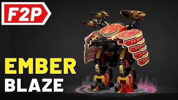 Revenant Ember Blaze - War Robots Gameplay (No Commentary)