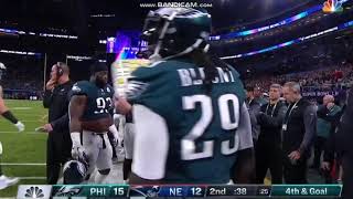 "Philly Special" play call during timeout