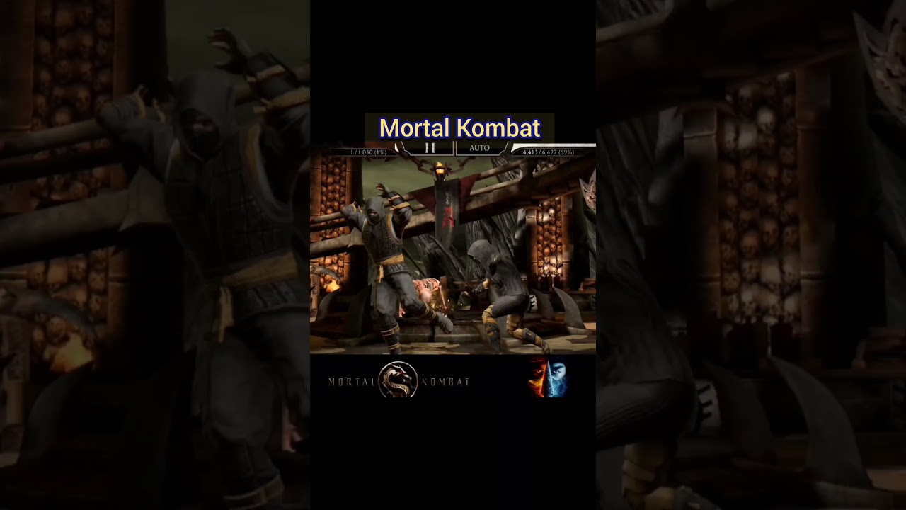 Mortal Kombat gameplay mobile Android app 4K MEDIUM FR30 