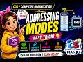 👉 Addressing Modes Explained 🔥 | Easy Trick + Full Revision 💯