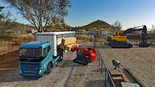FS25 - Map Hutan Pantai 014 - Forestry, Farming and Construction - LS25 @DerTransportgigant
