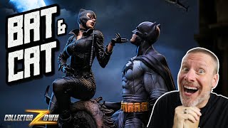 Cat Scratch Batman And Catwoman Sixth Scale Diorama Revealed By Iron Studios